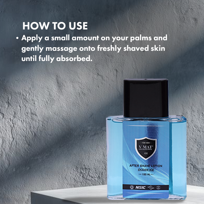 VMAT Ocean Ice After Shave Lotion for Men